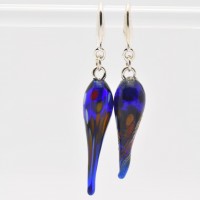'TROPEA' Oorbellen - Glasjuweel